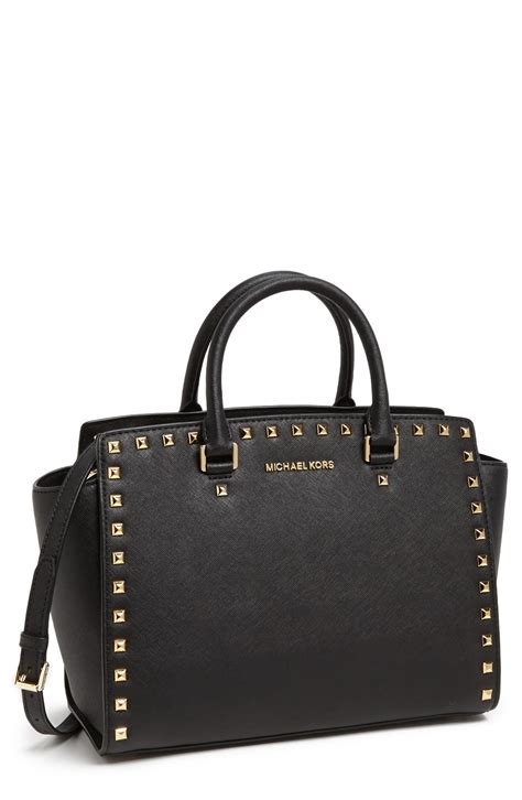 studded selma michael kors large|Michael Kors Selma Bags & Handbags for Women .